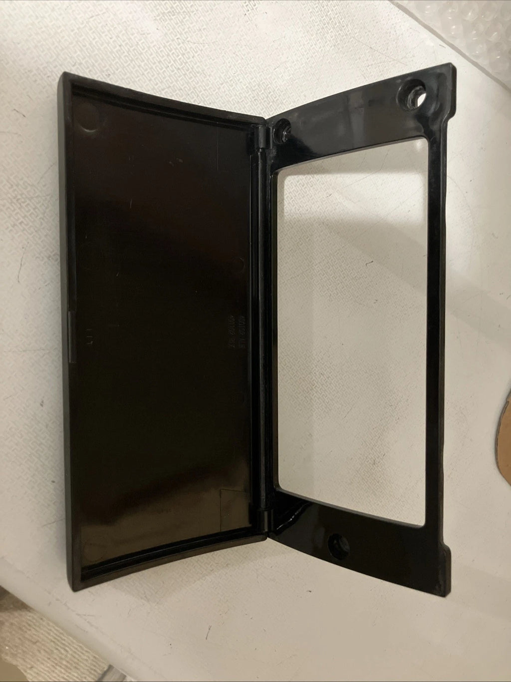 Genuine Sta-Rite BLACK Keypad Control / LCD Screen Hinge Cover (Flat Style)